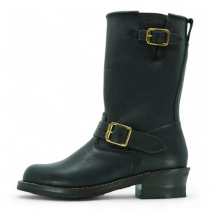 1130E ver.2 BLACK 11-Inch Engineer Boot